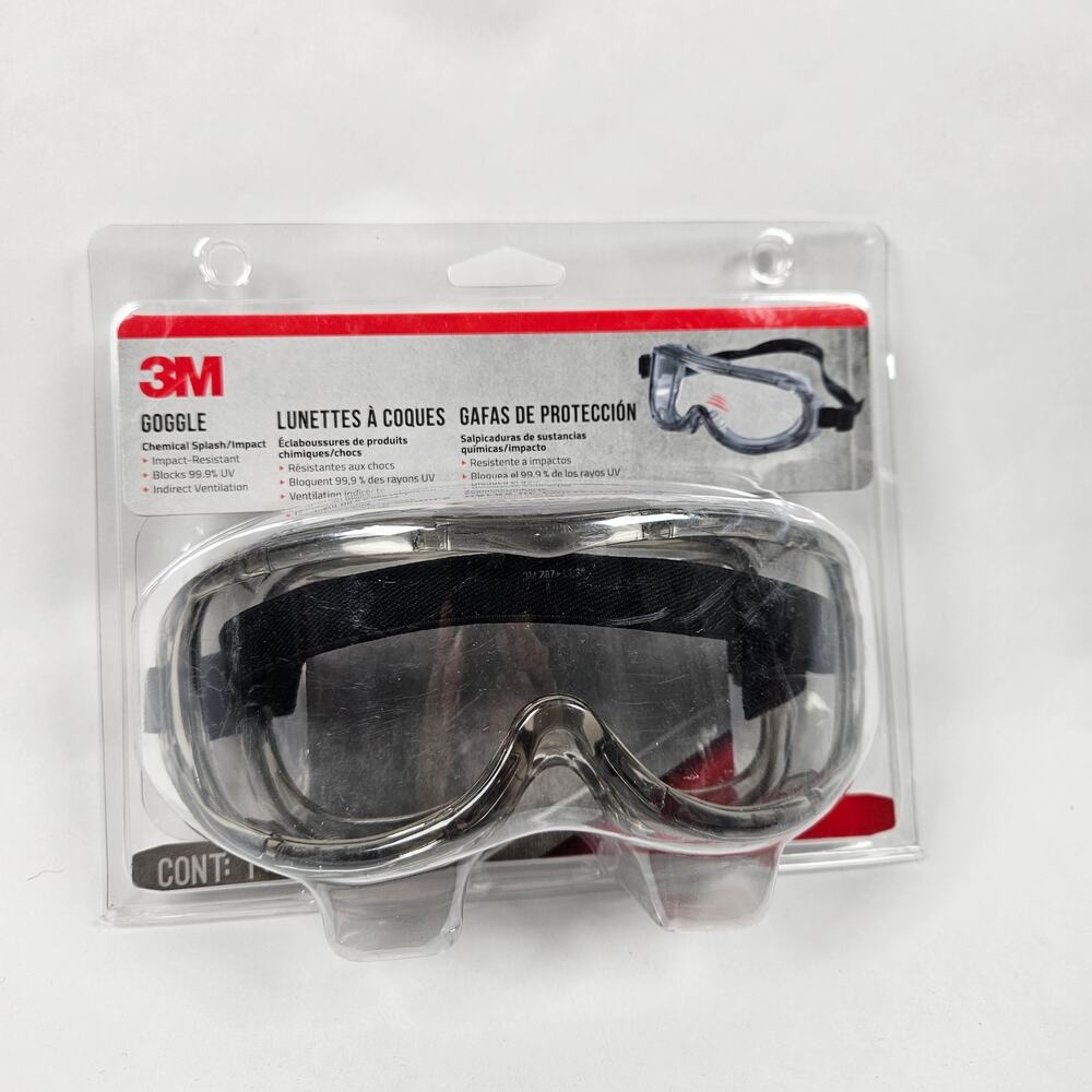 3M Chemical Spash/Impact Goggle